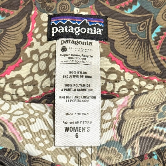 Patagonia Women's Board Shorts Size 6 – Boho‎ Print - Picture 8 of 10